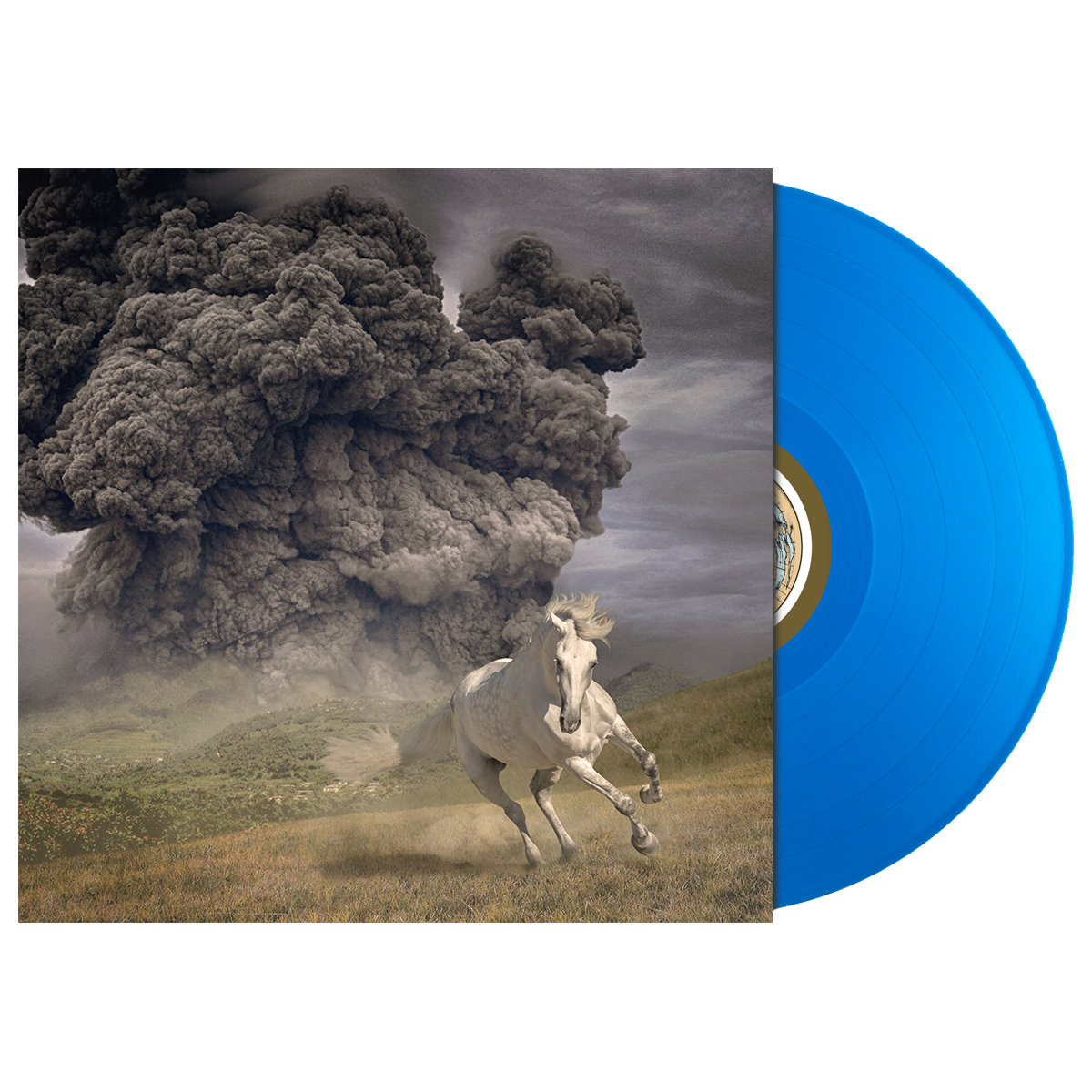 Year Of The Dark Horse Transparent Blue LP